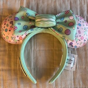 🥰 Cute Disney Parks Minnie Mouse Ears Headband Ribbon Loungefly.